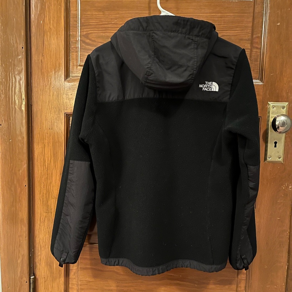 The North Face Woman’s Denali Fleece Hoodie Black Performance Jacket Size M - Picture 8 of 12